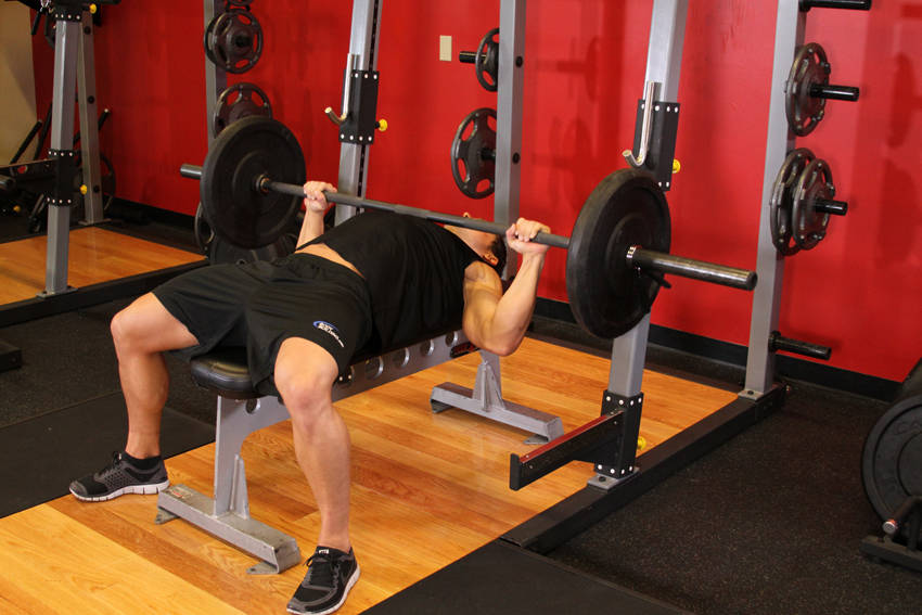 Bench press lockout